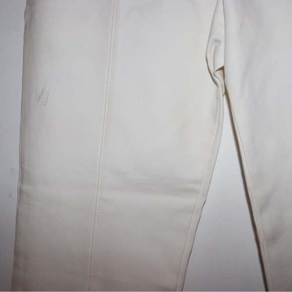 Tory Burch | Cream Straight Leg Dress Pants Size 12 - Picture 15 of 15